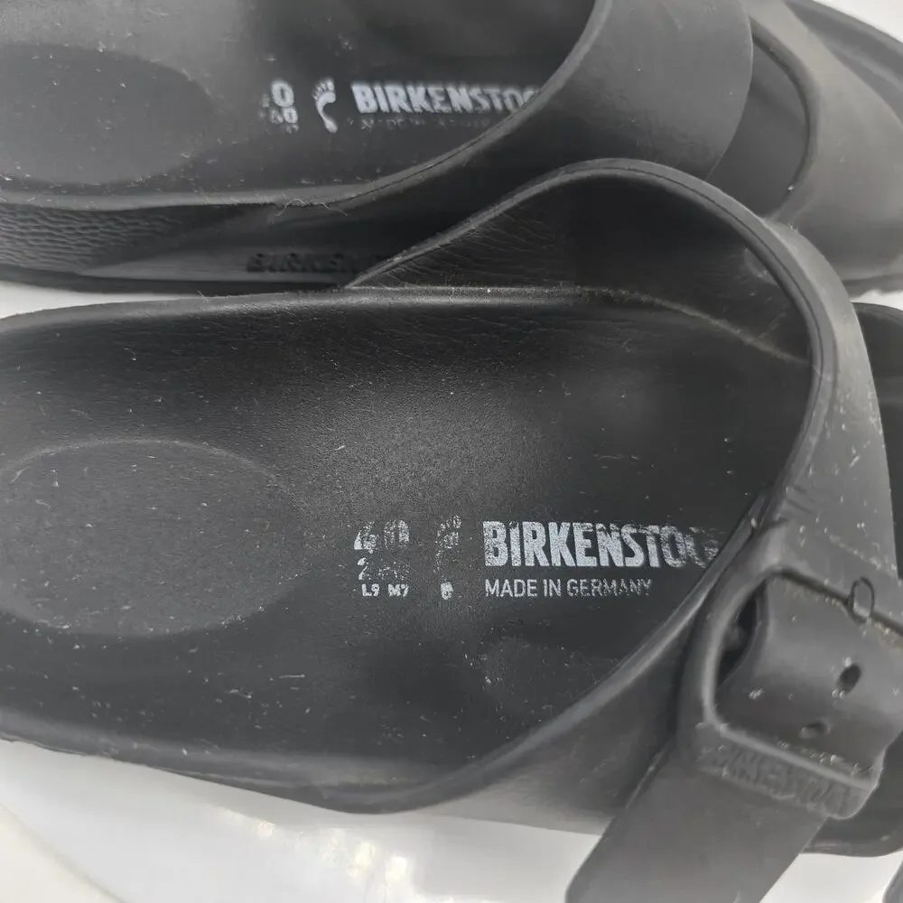 Birkenstock Unisex Arizona Eva Sandals Water-Friendly Size W9 M7 Black Comfort